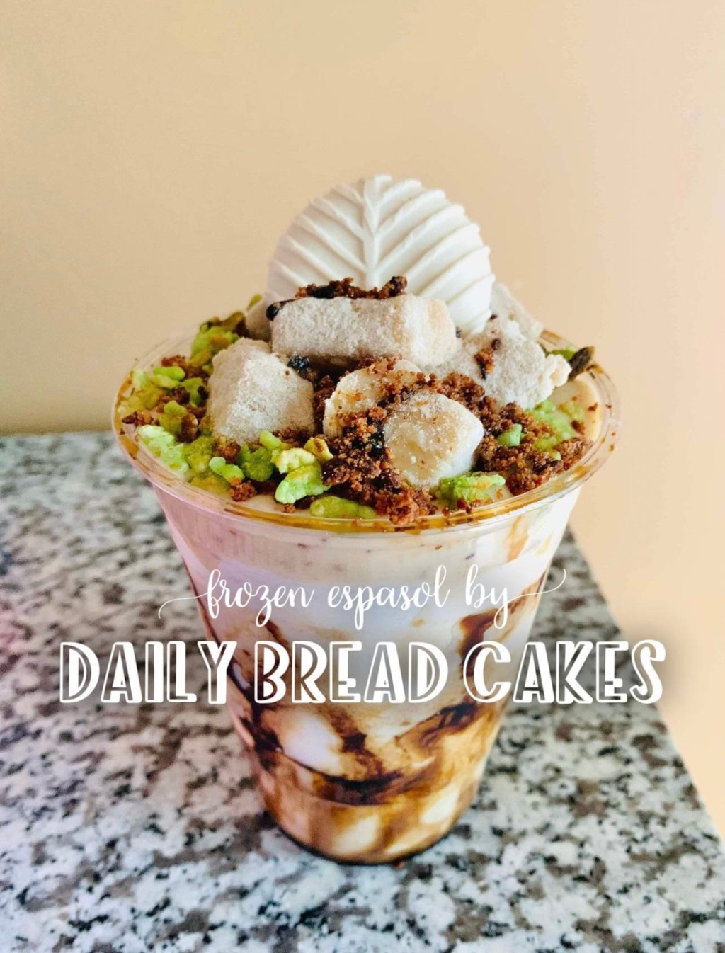 Frozen Toasted Mochi (Espasol) Dessert&nbsp;Drink