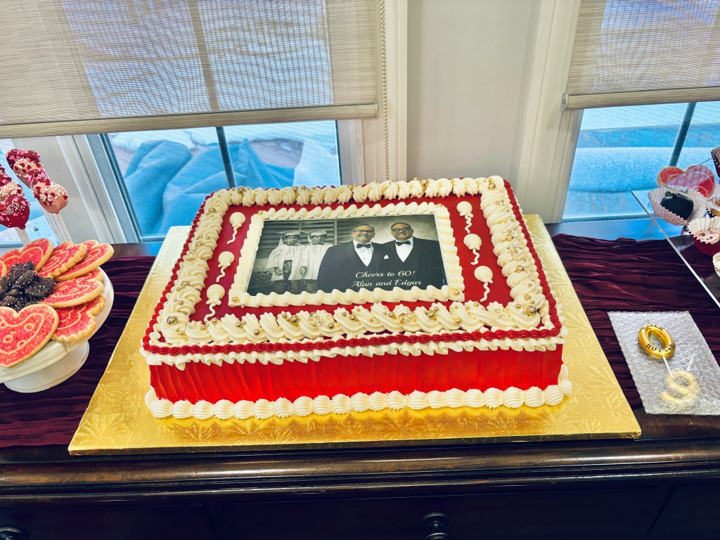 Half Sheet Birthday Cake with edible&nbsp;image.